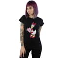 Miniatyrbillede 2 af 3: Disney Womens/Ladies Daisy Duck Love Heart Cotton T-Shirt
