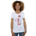Miniatyrbillede 2 af 3: Disney Womens/Ladies Daisy Duck Love Heart Cotton T-Shirt