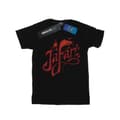 Miniatyrbilde 1 av 3: Disney Womens/Ladies Aladdin Movie Jafar Flames Logo Cotton Boyfriend T-Shirt