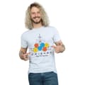 Miniatyrbillede 2 af 3: Friends Mens Fountain And Umbrellas T-Shirt