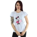 Miniatyrbild 3 av 4: Disney Dam/Tjej Minnie Mouse Love Heart T-shirt i bomull