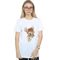 Miniatyrbild 2 av 3: Disney Dam/Tjej - Bambi - Teckning - Boyfriend-T-shirt i bomull