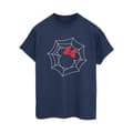 Miniatyrbild 1 av 4: Disney Dam/Lady Minnie Mouse Spindelväv Bomull Boyfriend T-shirt
