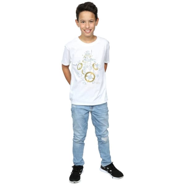 Star Wars BB-8 dekonstruerad t-shirt från Sista Jedi för pojkar