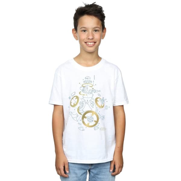 Star Wars BB-8 dekonstruerad t-shirt från Sista Jedi för pojkar