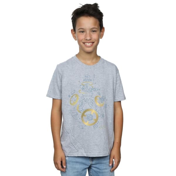 Star Wars Boys The Last Jedi BB-8 Deconstructed T-Shirt