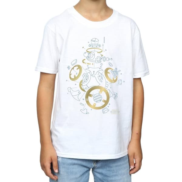 Star Wars BB-8 dekonstruerad t-shirt från Sista Jedi för pojkar