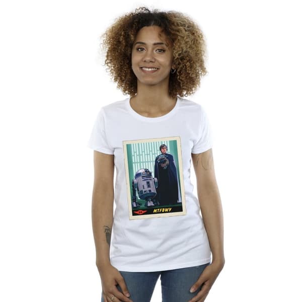 Star Wars Womens/Ladies The Mandalorian MTFBWY Cotton T-Shirt