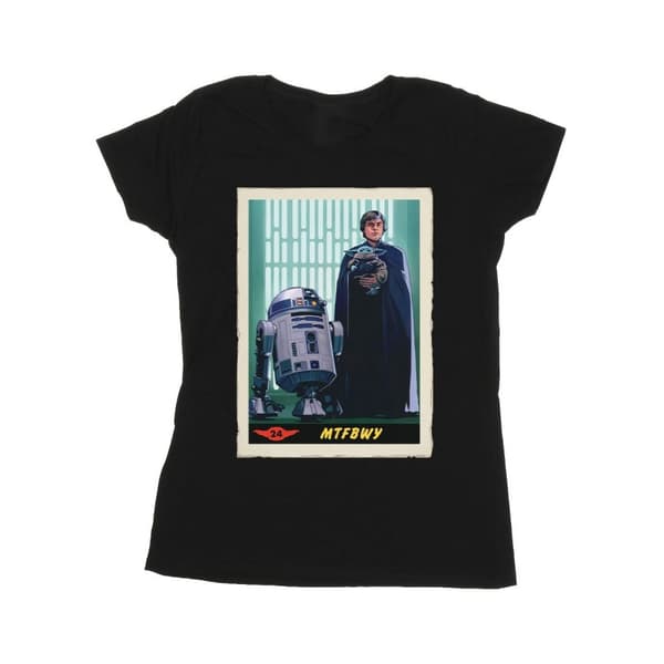 Star Wars Womens/Ladies The Mandalorian MTFBWY Cotton T-Shirt
