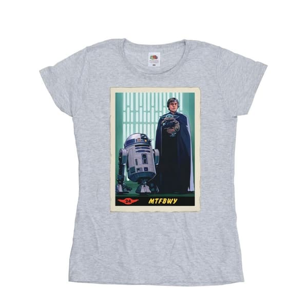 Star Wars Womens/Ladies The Mandalorian MTFBWY Cotton T-Shirt