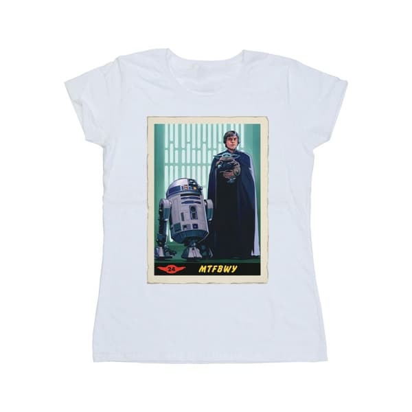 Star Wars Womens/Ladies The Mandalorian MTFBWY Cotton T-Shirt