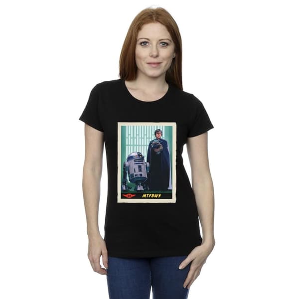 Star Wars Womens/Ladies The Mandalorian MTFBWY Cotton T-Shirt