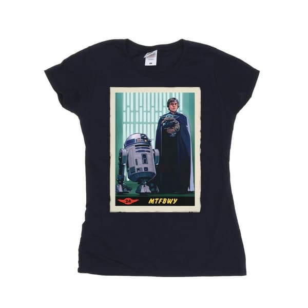 Star Wars Womens/Ladies The Mandalorian MTFBWY Cotton T-Shirt