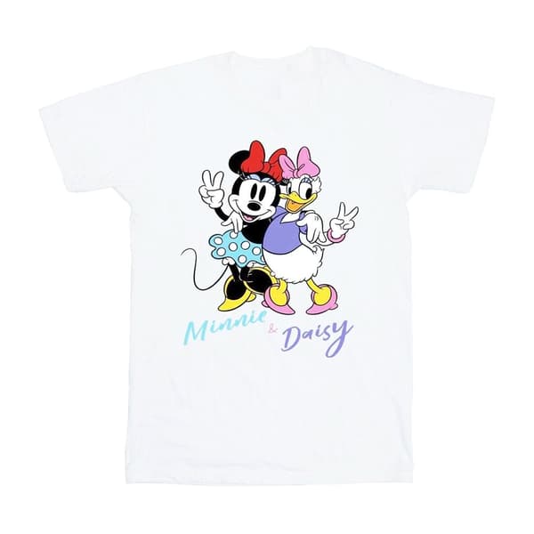 Disney Minnie Mouse And Daisy T-shirt i bomull för flickor