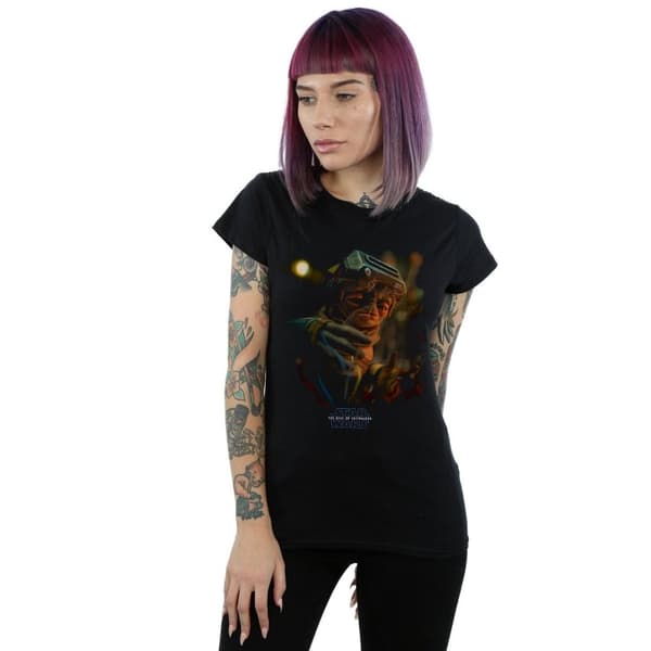 Star Wars Dam/Tjej - The Rise Of Skywalker Babu Frik - Bomulls-T-shirt