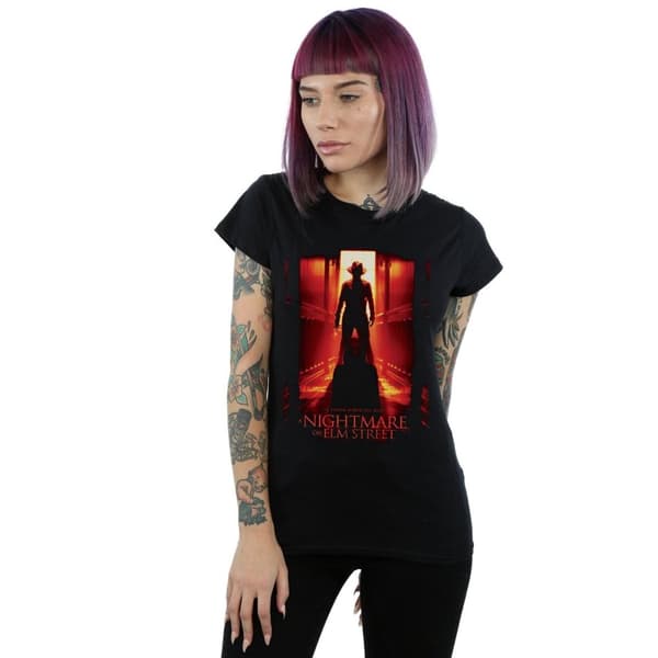 A Nightmare On Elm Street Dam/kvinnor - He Knows Where You Sleep - T-shirt i bomull