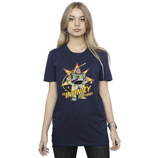 Disney Dam/Tjej Toy Story Buzz To Infinity - pojkvänströja i bomull