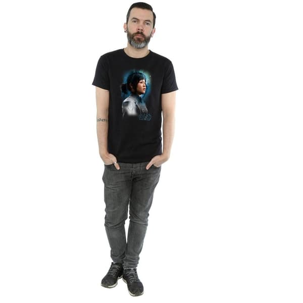 Star Wars Mens The Last Jedi Rose Tico Brushed T-Shirt
