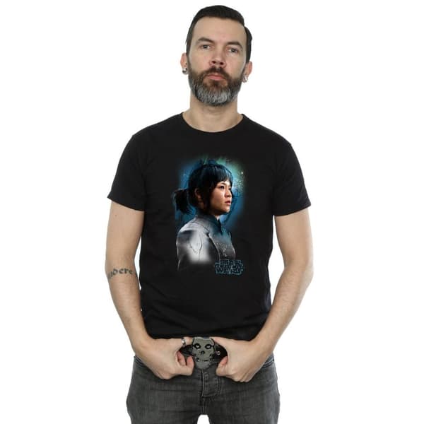 Star Wars Mens The Last Jedi Rose Tico Brushed T-Shirt