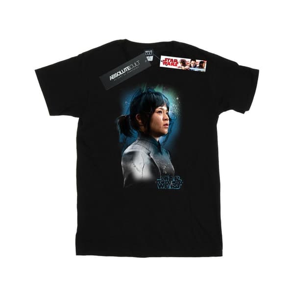 Star Wars Mens The Last Jedi Rose Tico Brushed T-Shirt