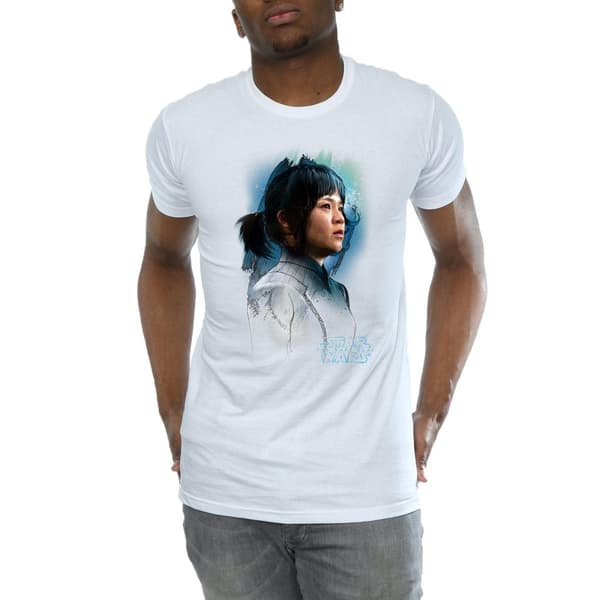 Star Wars The Last Jedi - Rose Tico - Borstad t-shirt för herrar