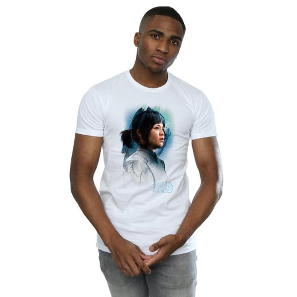 Star Wars The Last Jedi - Rose Tico - Borstad t-shirt för herrar