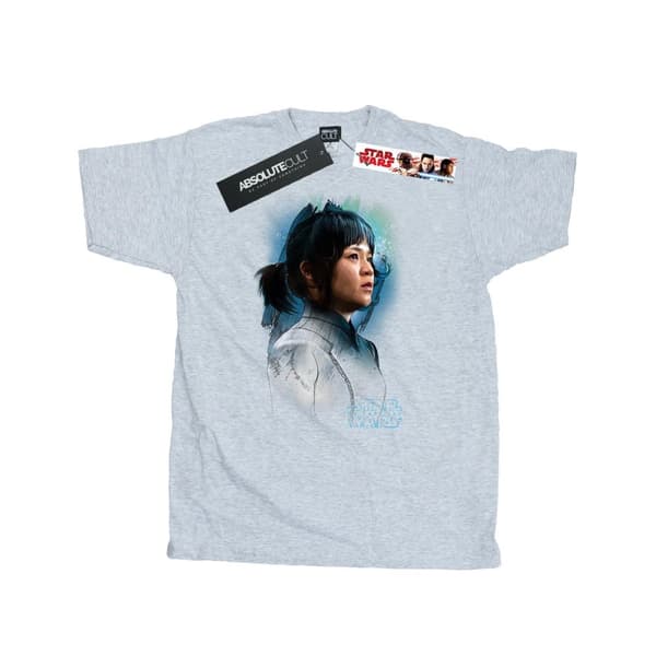 Star Wars Mens The Last Jedi Rose Tico Brushed T-Shirt