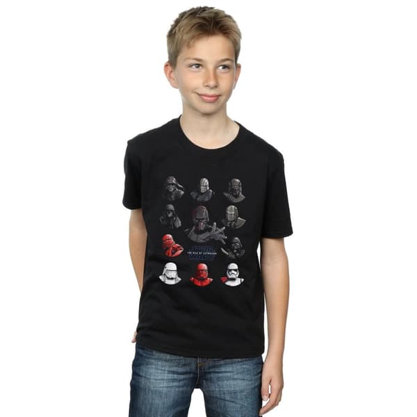 Star Wars: The Rise of Skywalker Boys First Order Character Line Up T-Shirt