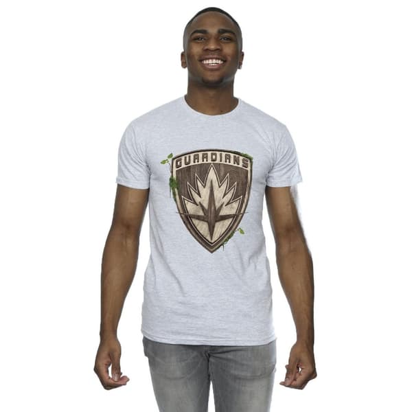 Marvel T-shirt med Groot-väktarens emblem - Mens I Am Groot