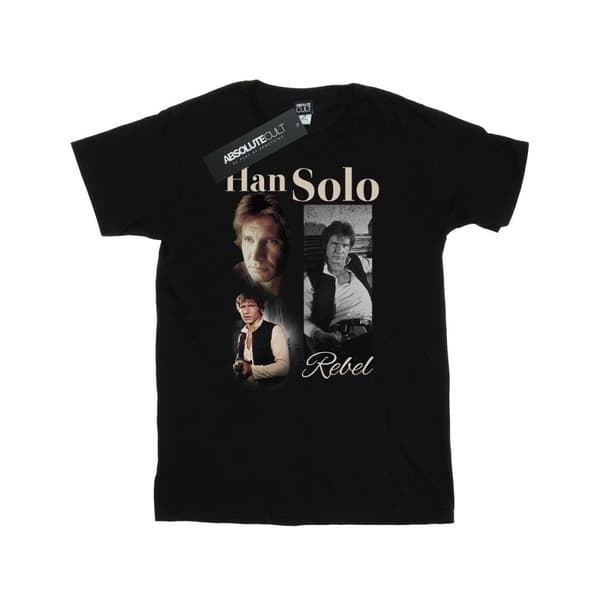 Star Wars Han Solo - T-shirt i 90-talsstil för herrar