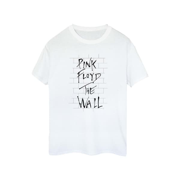 Pink Floyd The Wall - dam/dam Boyfriend-t-shirt med passform i bomull