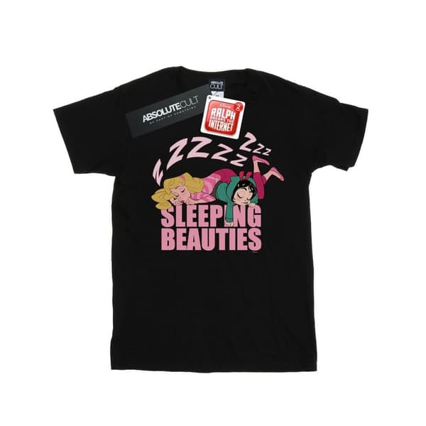 Disney Mens Wreck It Ralph Aurora And Vanellope T-Shirt