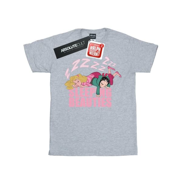 Disney Mens Wreck It Ralph Aurora And Vanellope T-Shirt