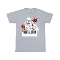 Miniatyrbild 1 av 3: Star Wars Mandalorian Mando skjuter T-shirt i bomull för flickor