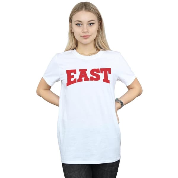 Disney Dam/Tjej High School Musical The Musical East High Boyfriend-T-shirt i bomull