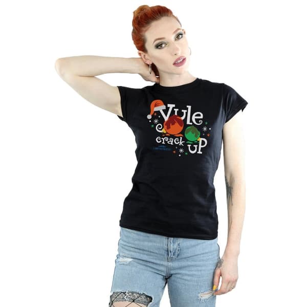 National Lampoon´s Christmas Vacation Womens/Ladies Yule Crack Up Cotton T-Shirt