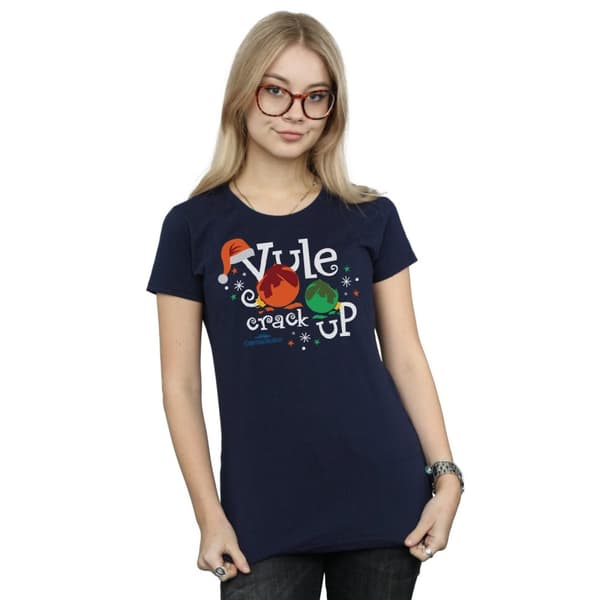 National Lampoon´s Christmas Vacation Womens/Ladies Yule Crack Up Cotton T-Shirt