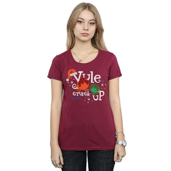 National Lampoon´s Christmas Vacation Womens/Ladies Yule Crack Up Cotton T-Shirt