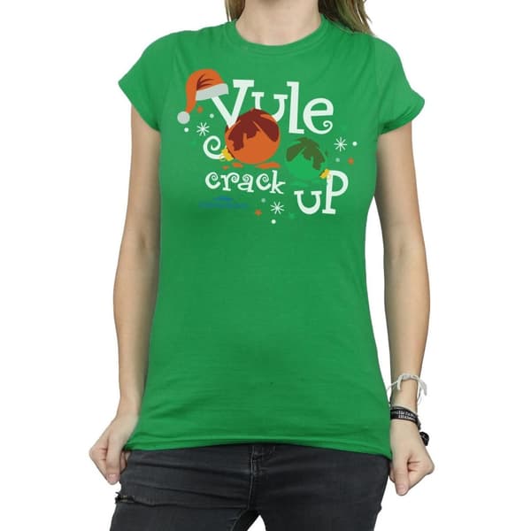National Lampoon´s Christmas Vacation Womens/Ladies Yule Crack Up Cotton T-Shirt