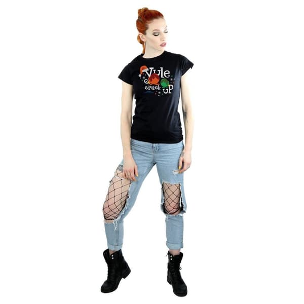 National Lampoon´s Christmas Vacation Womens/Ladies Yule Crack Up Cotton T-Shirt