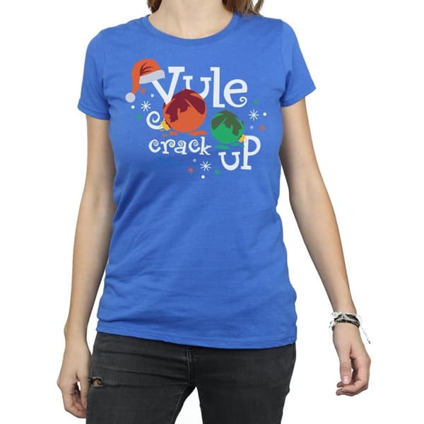 National Lampoon´s Christmas Vacation Womens/Ladies Yule Crack Up Cotton T-Shirt