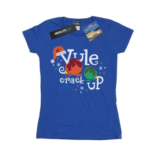 National Lampoon´s Christmas Vacation Womens/Ladies Yule Crack Up Cotton T-Shirt