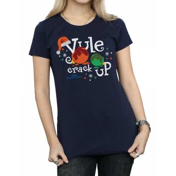 National Lampoon´s Christmas Vacation Womens/Ladies Yule Crack Up Cotton T-Shirt