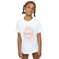 Miniatyrbild 2 av 3: Star Wars Millennium Falcon - T-shirt i bomull med julgransleverans för flickor