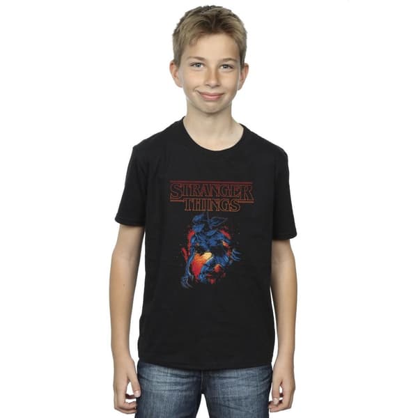 Netflix Stranger Things Demo Cave T-shirt för pojkar