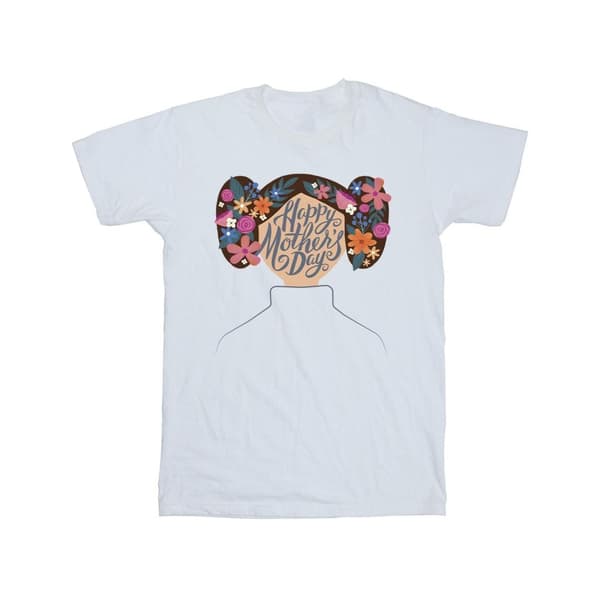 Star Wars Girls Episode IV A New Hope Leia Mother´s Day Cotton T-Shirt