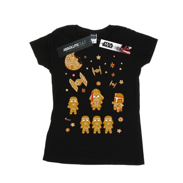 Star Wars Dam/Tjej - Gingerbread Empire - T-shirt i bomull