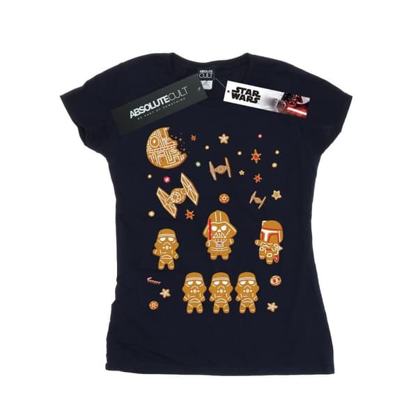 Star Wars Dam/Tjej - Gingerbread Empire - T-shirt i bomull