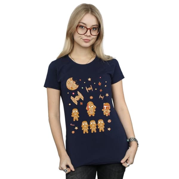 Star Wars Dam/Tjej - Gingerbread Empire - T-shirt i bomull
