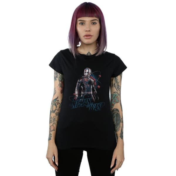 Marvel Womens/Ladies Ant-Man And The Wasp Lab Pose Cotton T-Shirt